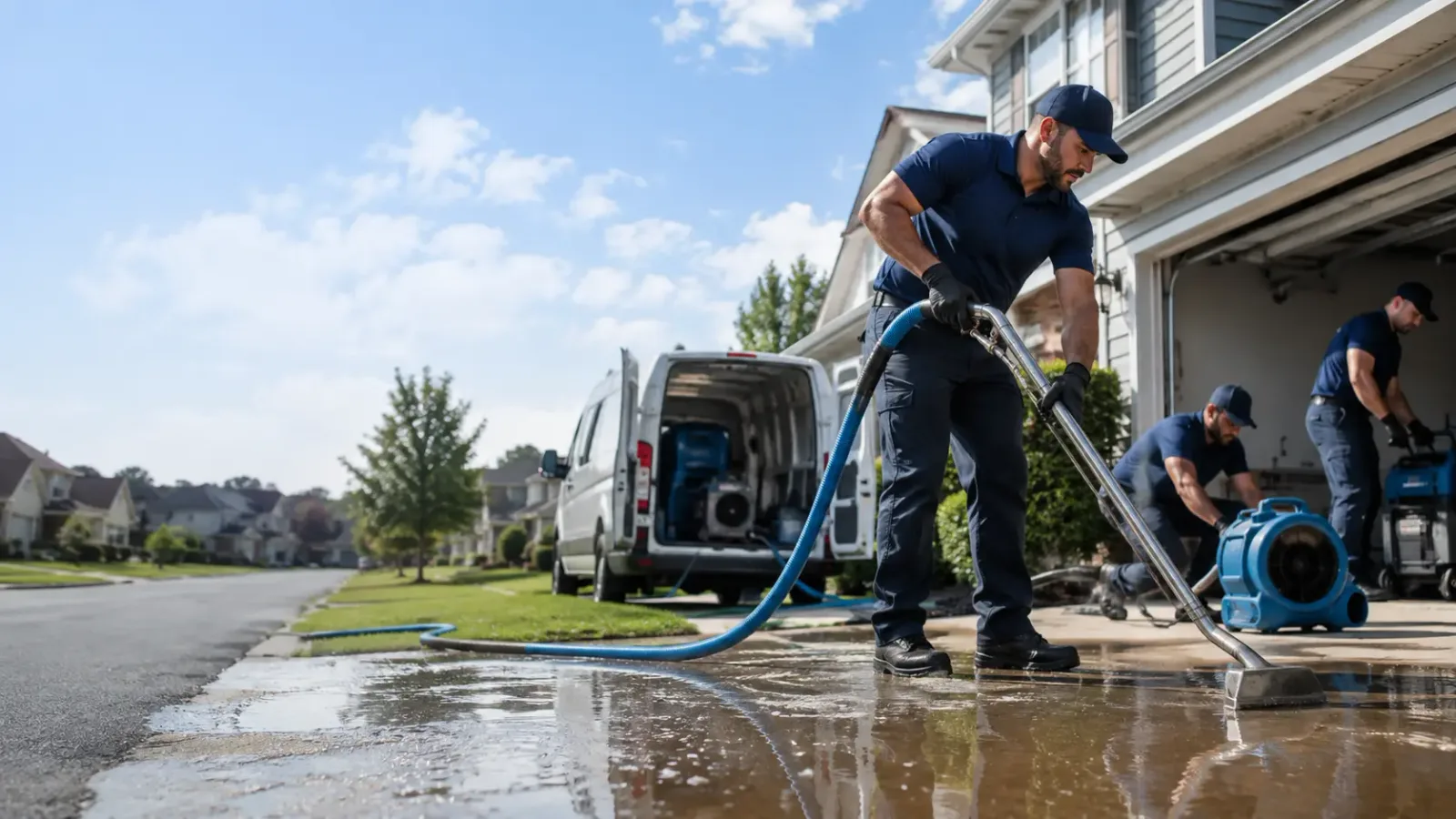 Flood Damage Restoration in Oak, NE